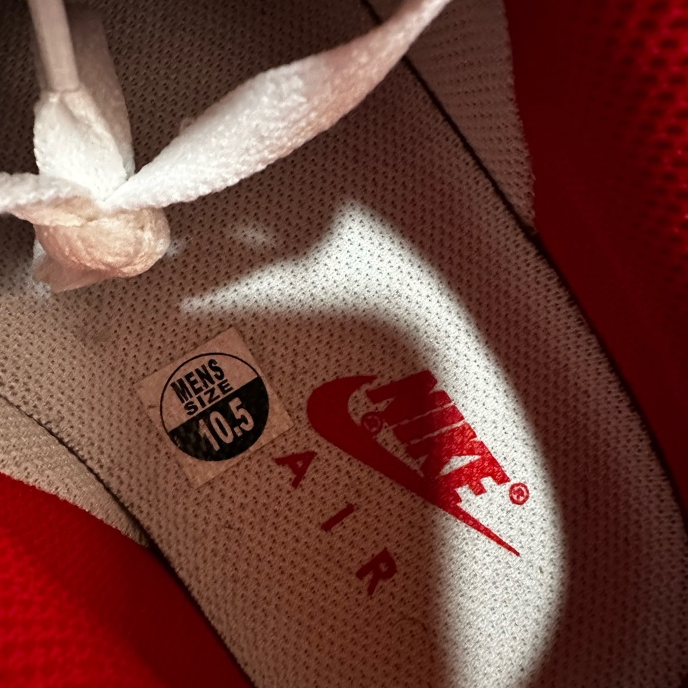 Nike Air Force 1 Low White Red | Men’s 10.5 | Clean 🔥 - Picture 6 of 6